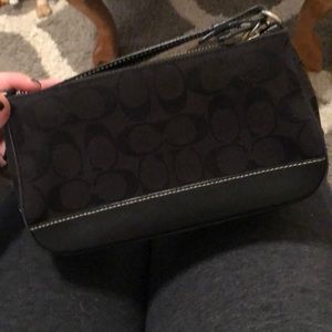 Black coach bag